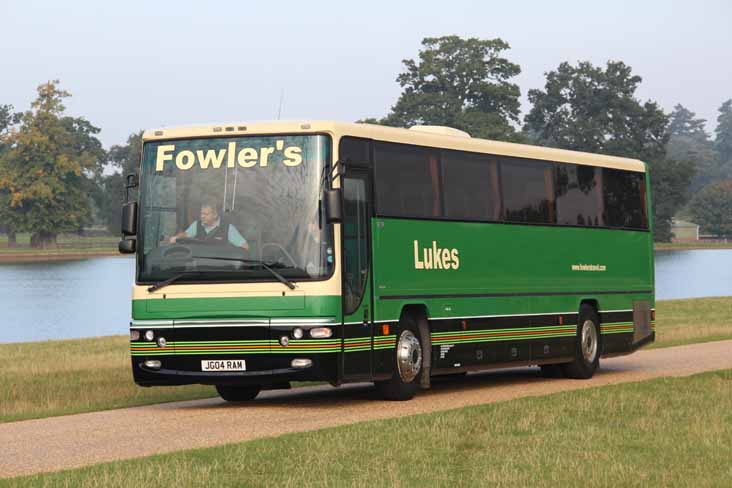 Fowlers Volvo B7R Plaxton Profile JG04RAM